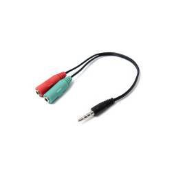 Adaptador PLUG 3.5 MM PARA AURICULAR Y MICROFONO Ps4